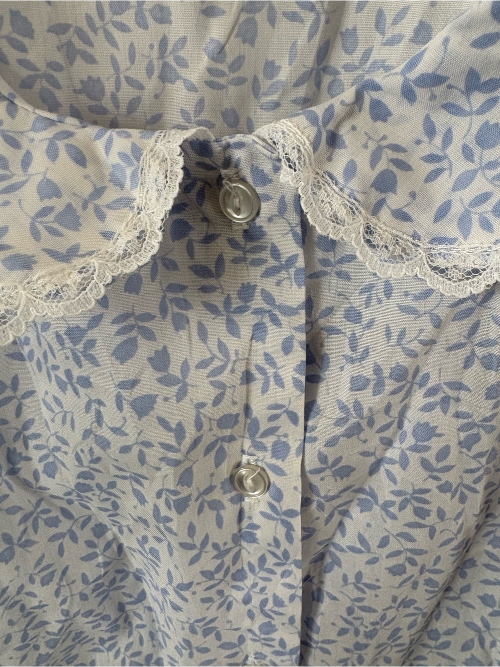Patricia Lingerie Vintage Cottagecore Floral Midi Dress | Medium - Picture 5 of 7